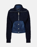 Chaqueta slim fit en denim rígido de Dondup