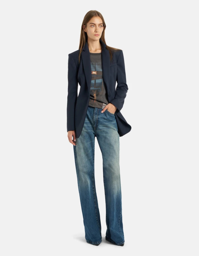 Camiseta cuello redondo en jersey de Dondup