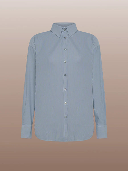 Camisa Oxford Jacquard Boyfriend Wom de RRD