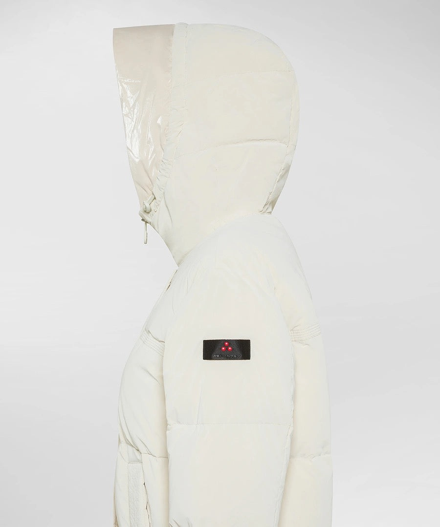 ANISH BLM BMAT MATT AND SHINY NYLON DOWN JACKET