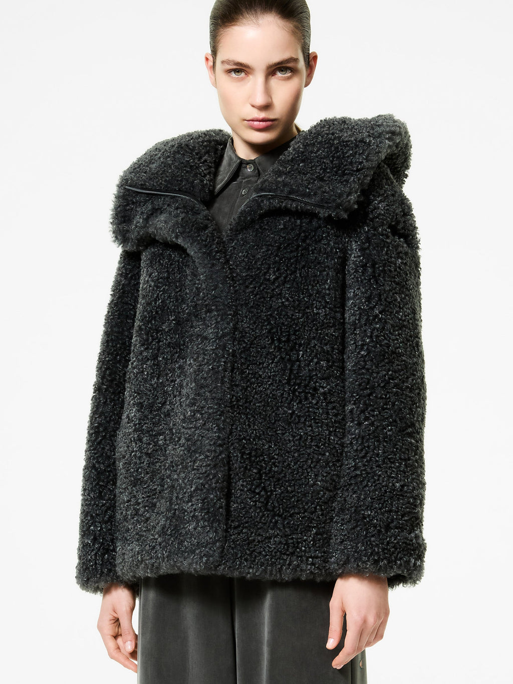 Lamb Hybrid Hood Wom Jkt de RRD