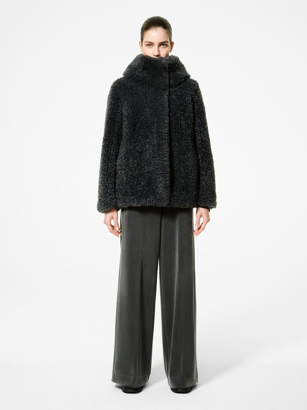 Lamb Hybrid Hood Wom Jkt de RRD