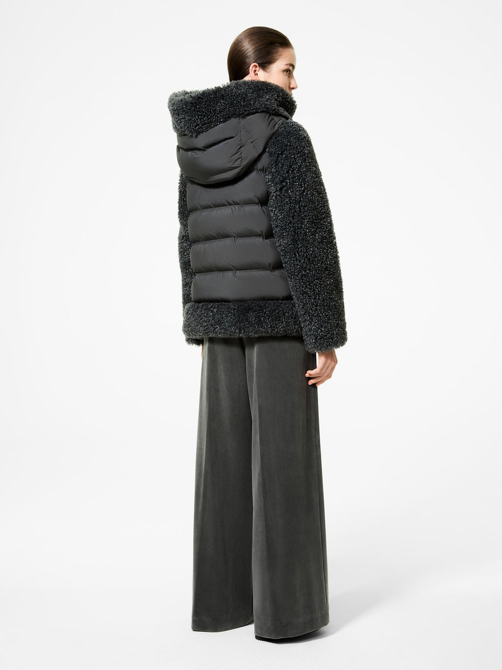 Lamb Hybrid Hood Wom Jkt de RRD